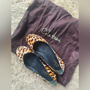 Cole Haan “Air Dana D’Orsay II Leopard Print HCalf.